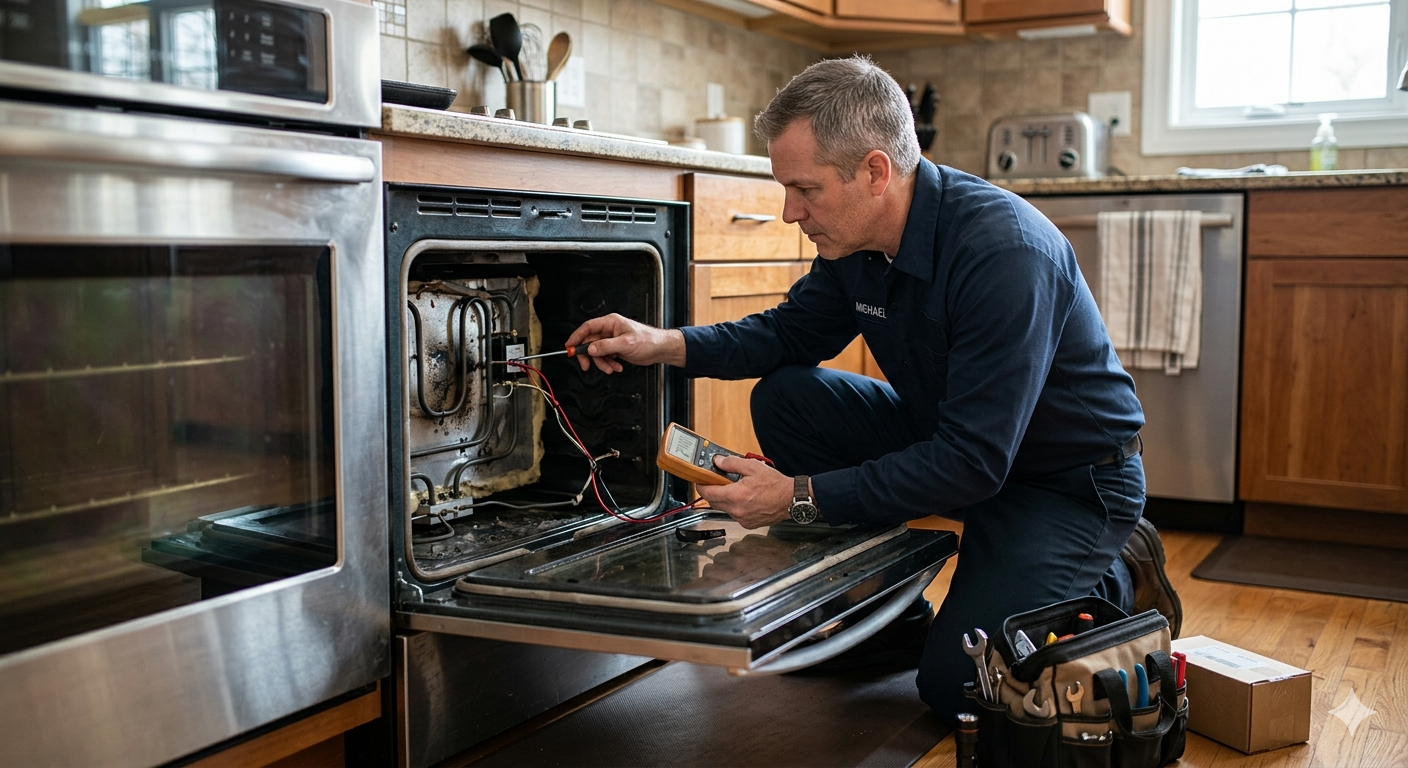 The Escaping Heat: Damaged Oven Door Seal