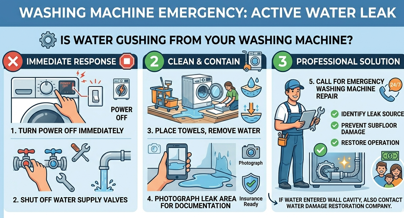 Emergency Appliance Repairs: What to Do First