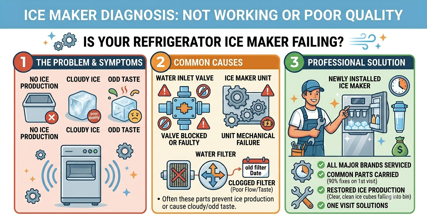 refrigerator not getting cold enough