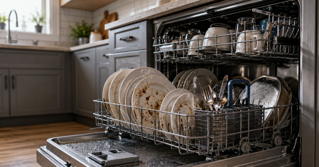 Dishwasher Not Cleaning Dishes
