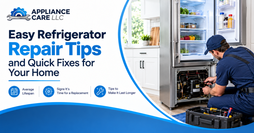 Easy Refrigerator Repair Tips and Quick Fixes for Your Home