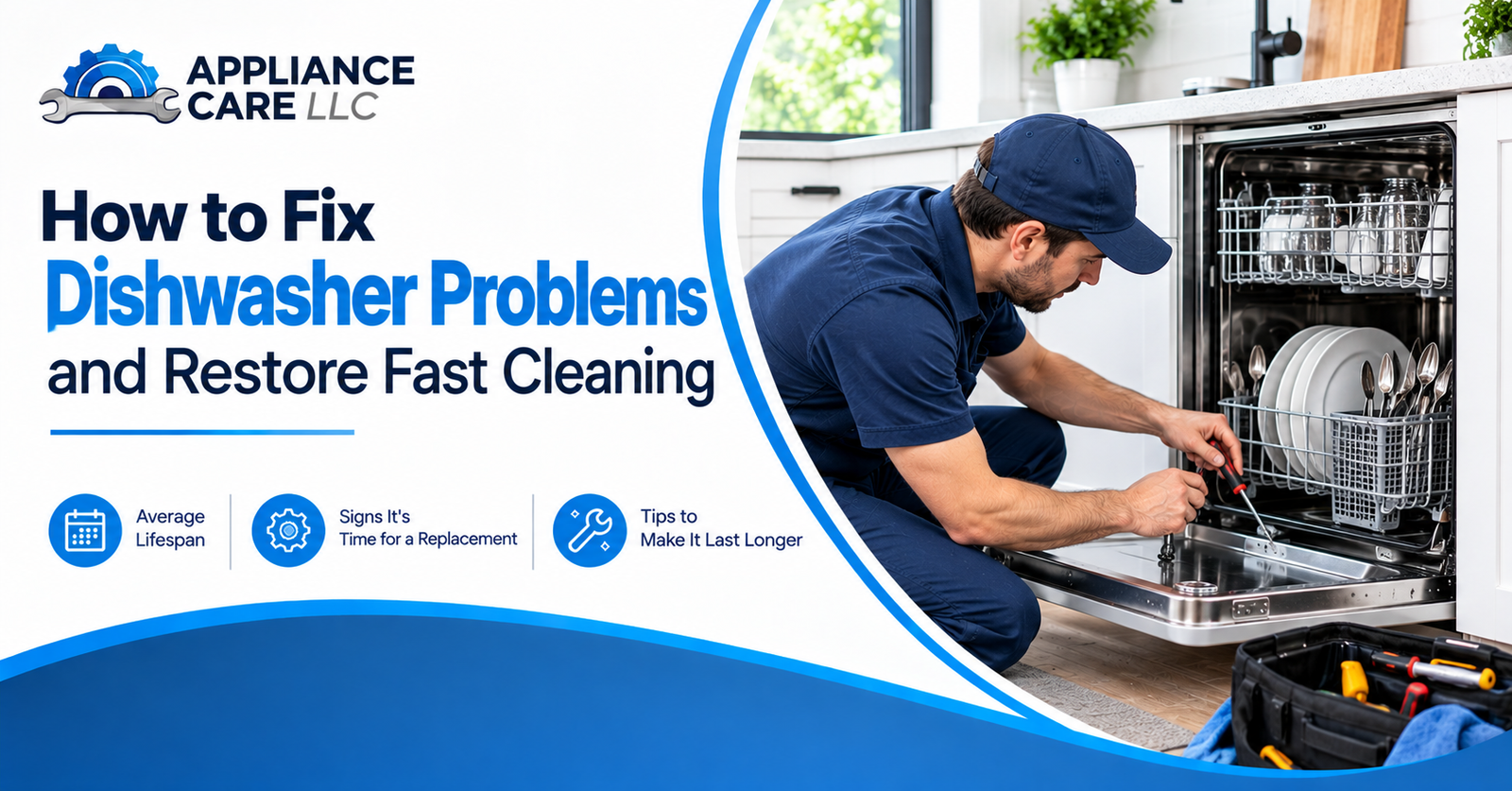 How to Fix Dishwasher Problems and Restore Fast Cleaning