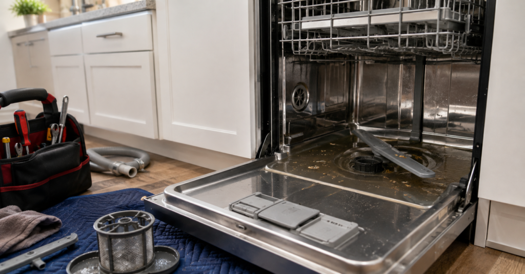 Dishwasher repair guide