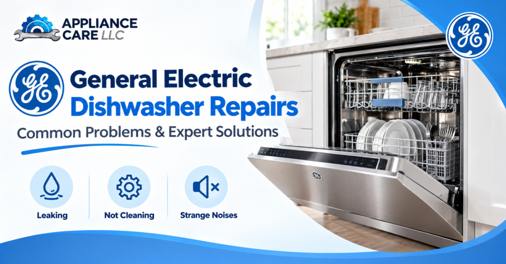 General Electric Dishwasher Repairs for GE