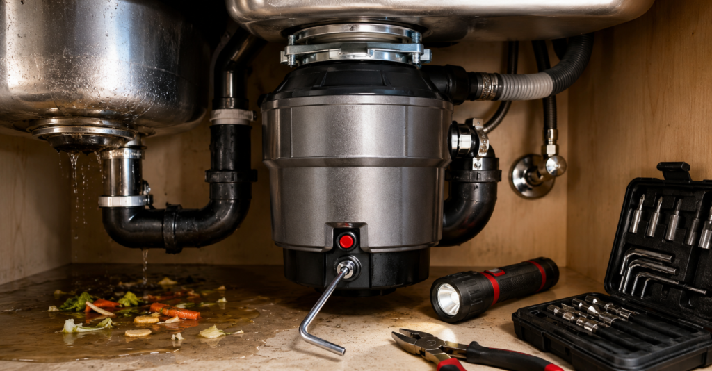 garbage disposal not working