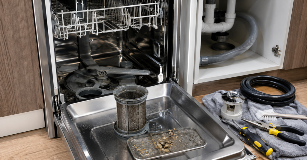 how to fix dishwasher