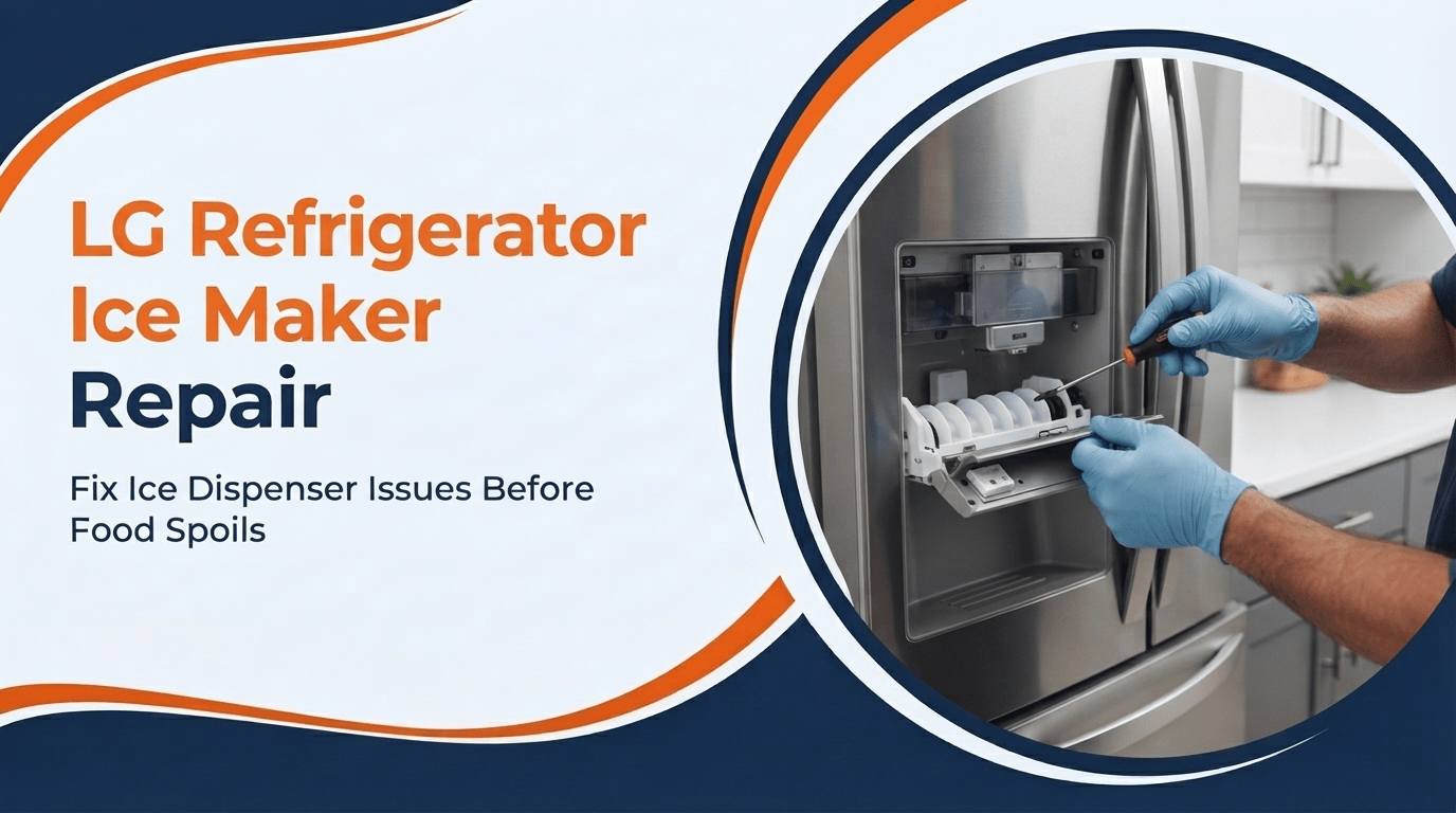 LG Refrigerator Ice Maker Repair