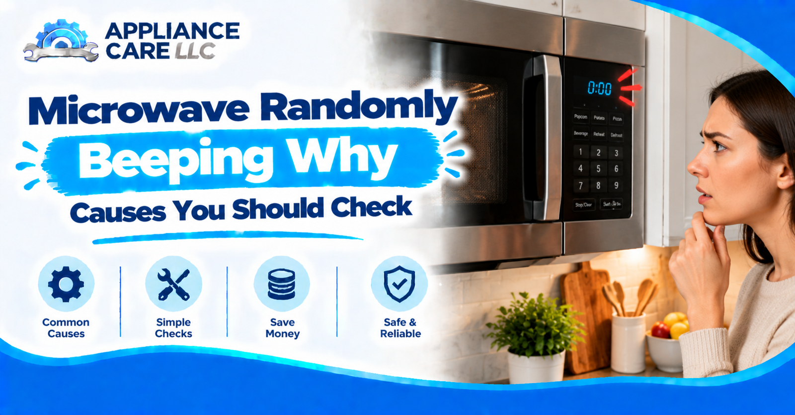 Microwave Randomly Beeping